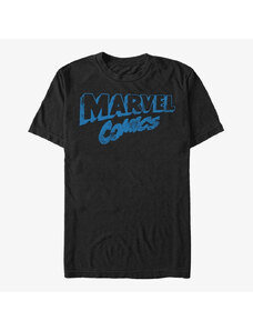 Pánské tričko Merch Marvel - RETRO LOGO Men's T-Shirt Black