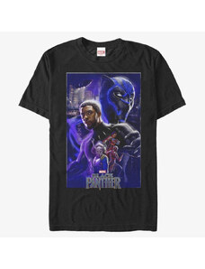 Pánské tričko Merch Marvel - Panther Light Men's T-Shirt Black
