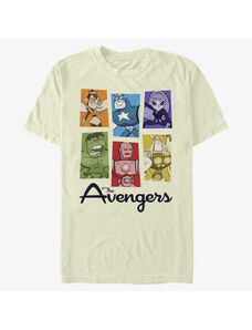 Pánské tričko Merch Marvel Avengers Classic - Motley Avengers Men's T-Shirt Natural
