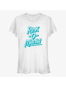Dámské tričko Merch Netflix Stranger Things - Rink Logo Women's T-Shirt White