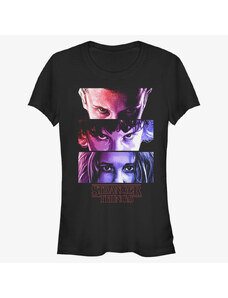 Dámské tričko Merch Netflix Stranger Things - Eleven Eyes Women's T-Shirt Black