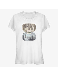 Dámské tričko Merch Netflix Stranger Things - The Pollywog Illustration Women's T-Shirt White