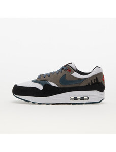 Pánské nízké tenisky Nike Air Max 1 Premium White/ Slate Blue-Black-Soft Grey