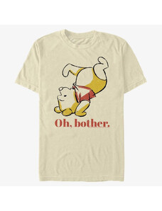 Pánské tričko Merch Disney Classics Winnie The Pooh - Oh Bother Bear Unisex T-Shirt Natural