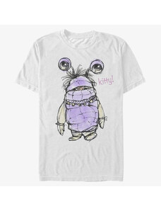 Pánské tričko Merch Pixar Monster's Inc. - Boo Kitty Unisex T-Shirt White