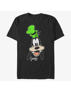Pánské tričko Merch Disney Classic Mickey - Goofy Big Face Unisex T-Shirt Black