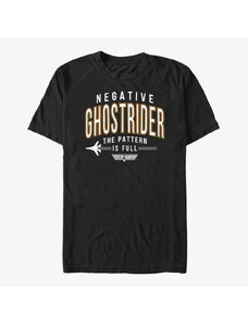 Pánské tričko Merch Paramount Top Gun - Negative Ghostrider Unisex T-Shirt Black