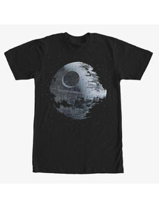 Pánské tričko Merch Star Wars: Classic - Death Star Stars Black