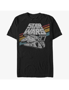 Pánské tričko Merch Star Wars: Classic - Awesome 77 Black