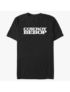 Pánské tričko Merch Netflix Cowboy Bebop - Bebop Logo Black