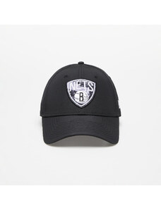 Kšiltovka New Era Brooklyn Nets Print Infill 9FORTY Adjustable Cap Black