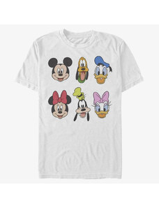 Pánské tričko Merch Disney Classic Mickey - Always Trending Stack Unisex T-Shirt White