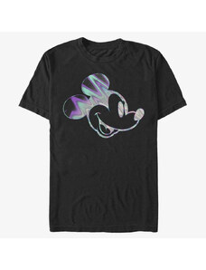 Pánské tričko Merch Disney Classic Mickey - Neon Slick Mick Unisex T-Shirt Black