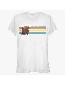 Dámské tričko Merch Star Wars: The Mandalorian - Bantha Ride Women's T-Shirt White