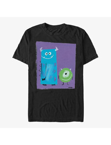 Pánské tričko Merch Pixar Monster's Inc. - Nierva Sullivan Unisex T-Shirt Black