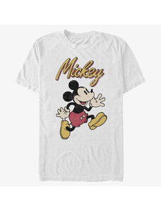 Pánské tričko Merch Disney Classics Mickey Classic - Vintage Mickey Unisex T-Shirt White