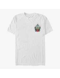 Pánské tričko Merch Star Wars: The Mandalorian - Planchette Child Unisex T-Shirt White