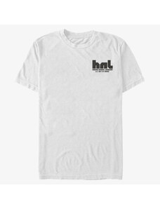Pánské tričko Merch Netflix Stranger Things - Hawkins National Laboratory Unisex T-Shirt White