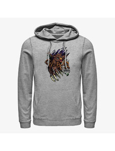 Pánská mikina Merch Dungeons & Dragons - Owlbear Rip Unisex Hoodie Heather Grey