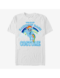 Pánské tričko Merch Hasbro Vault My Little Pony - Rainbow Costume Unisex T-Shirt White
