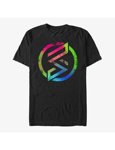Pánské tričko Merch Marvel - MRSW Rainbow Emblem Unisex T-Shirt Black