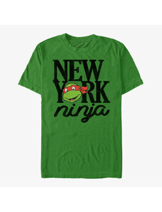 Pánské tričko Merch Nickelodeon Teenage Mutant Ninja Turtles - New Ninja Unisex T-Shirt Kelly Green