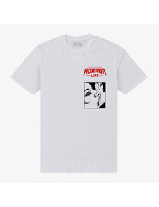 Pánské tričko Merch Horrorline - horrorline-dracula-bites Unisex T-Shirt White