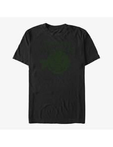 Pánské tričko Merch Nickelodeon Teenage Mutant Ninja Turtles - Turtle Stamped Unisex T-Shirt Black