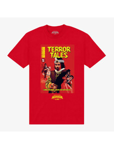 Pánské tričko Merch Horrorline - horrorline-terror-tales Unisex T-Shirt Red