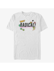 Pánské tričko Merch Nickelodeon Teenage Mutant Ninja Turtles - RAD TURT Unisex T-Shirt White