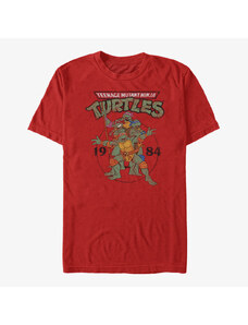 Pánské tričko Merch Nickelodeon Teenage Mutant Ninja Turtles - Group Elite Unisex T-Shirt Red