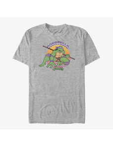Pánské tričko Merch Nickelodeon Teenage Mutant Ninja Turtles - Donny Sun Unisex T-Shirt Heather Grey
