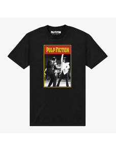 Pánské tričko Merch Pulp Fiction - Pulp Fiction Dance Portrait Unisex T-Shirt Black