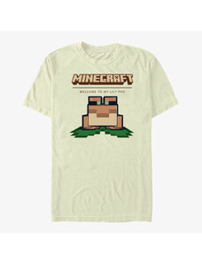 Pánské tričko Merch Minecraft - Welcome Frog Unisex T-Shirt Natural