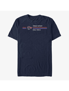 Pánské tričko Merch Nickelodeon Teenage Mutant Ninja Turtles - Vintage Turtle Unisex T-Shirt Navy Blue