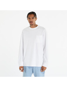 Pánské tričko Urban Classics Heavy Oversized Pocket Longsleeve White