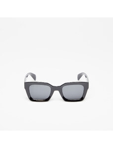Sluneční brýle Urban Classics Sunglasses Poros With Chain Black/ Black