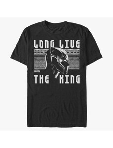 Pánské tričko Merch Marvel Black Panther - Urban Panther Lives Men's T-Shirt Black