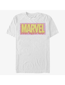 Pánské tričko Merch Marvel Classic - Logo Drip Men's T-Shirt White
