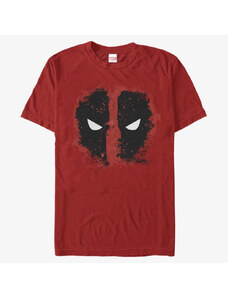 Pánské tričko Merch Marvel Deadpool - Dead Eyes Men's T-Shirt Red