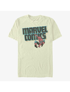 Pánské tričko Merch Marvel Spider-Man Classic - MARVEL COMICS Men's T-Shirt Natural