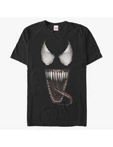 Pánské tričko Merch Marvel Other - Venom Mouth Open Men's T-Shirt Black