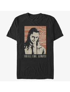 Pánské tričko Merch Marvel Loki - Time Always Men's T-Shirt Black