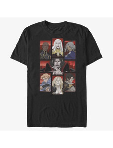 Pánské tričko Merch Netflix Castlevania - Castlevania Crew Men's T-Shirt Black