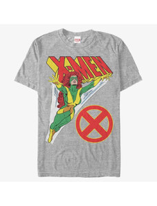 Pánské tričko Merch Marvel X-Men - Grey Flight Men's T-Shirt Heather Grey
