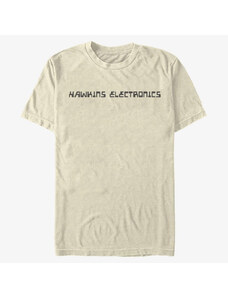 Pánské tričko Merch Netflix Stranger Things - Hawkins Electronics Men's T-Shirt Natural