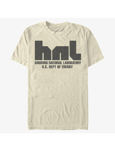 Pánské tričko Merch Netflix Stranger Things - Hawkins National Laboratory Men's T-Shirt Natural