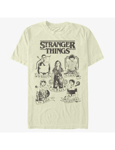 Pánské tričko Merch Netflix Stranger Things - DnD Classes Men's T-Shirt Natural