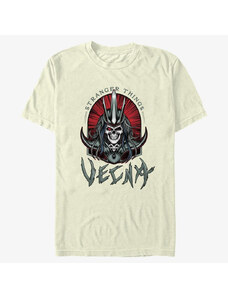 Pánské tričko Merch Netflix Stranger Things - Vecna Tombstone Badge Men's T-Shirt Natural