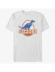 Pánské tričko Merch Pixar Cars 1-2 - Dinoco Vintage Men's T-Shirt White